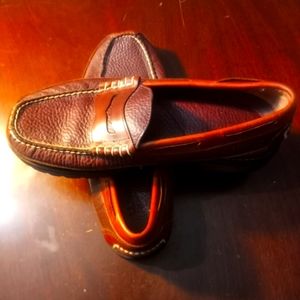 L.L Bean leather loafers 9 brown